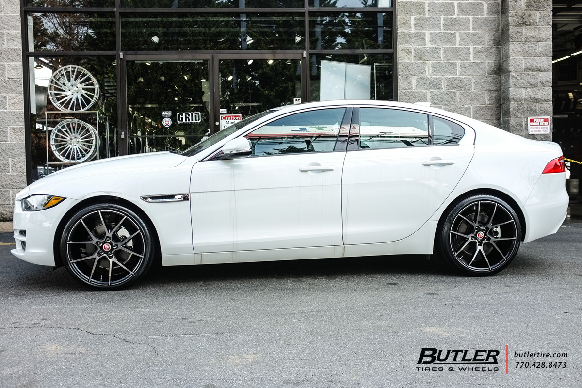 Jaguar XE with 20in Savini BM14 Wheels exclusively from Butler Tires ...