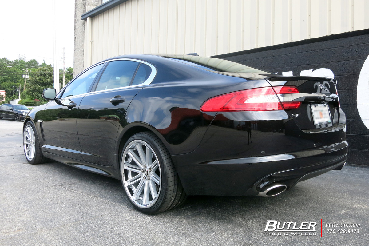 Jaguar XF with 20in Coventry Warwick Wheels