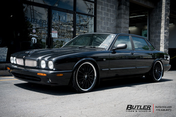 Jaguar XJ with 20in Coventry Whitley Wheels