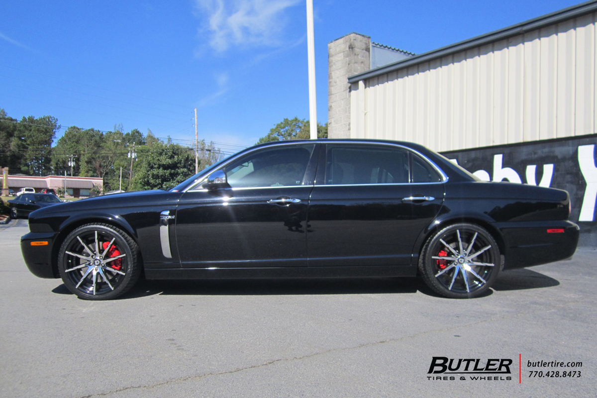 Jaguar XJ with 20in Lexani CSS15 Wheels