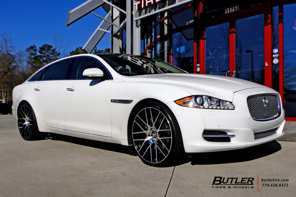 Jaguar XJL with 22in Lexani CSS8 Wheels