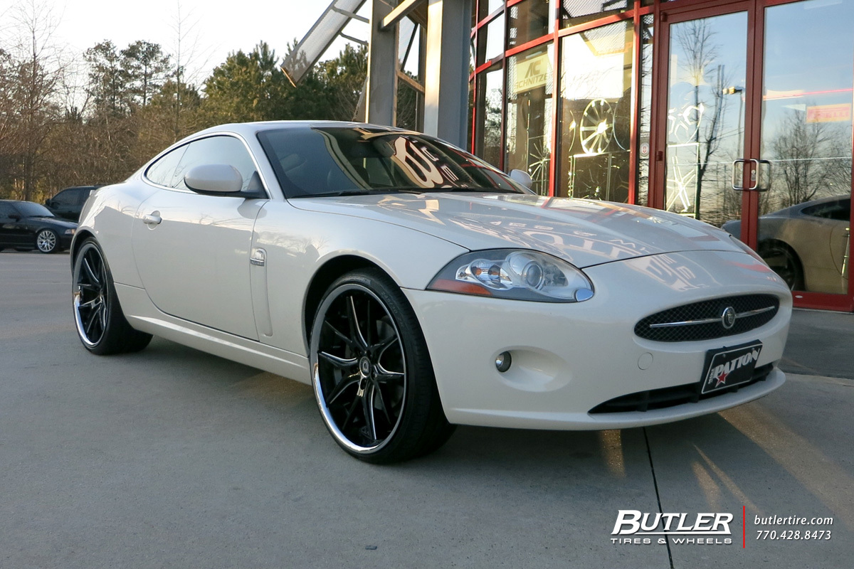 Jaguar XK with 22in Lexani R-Twelve Wheels
