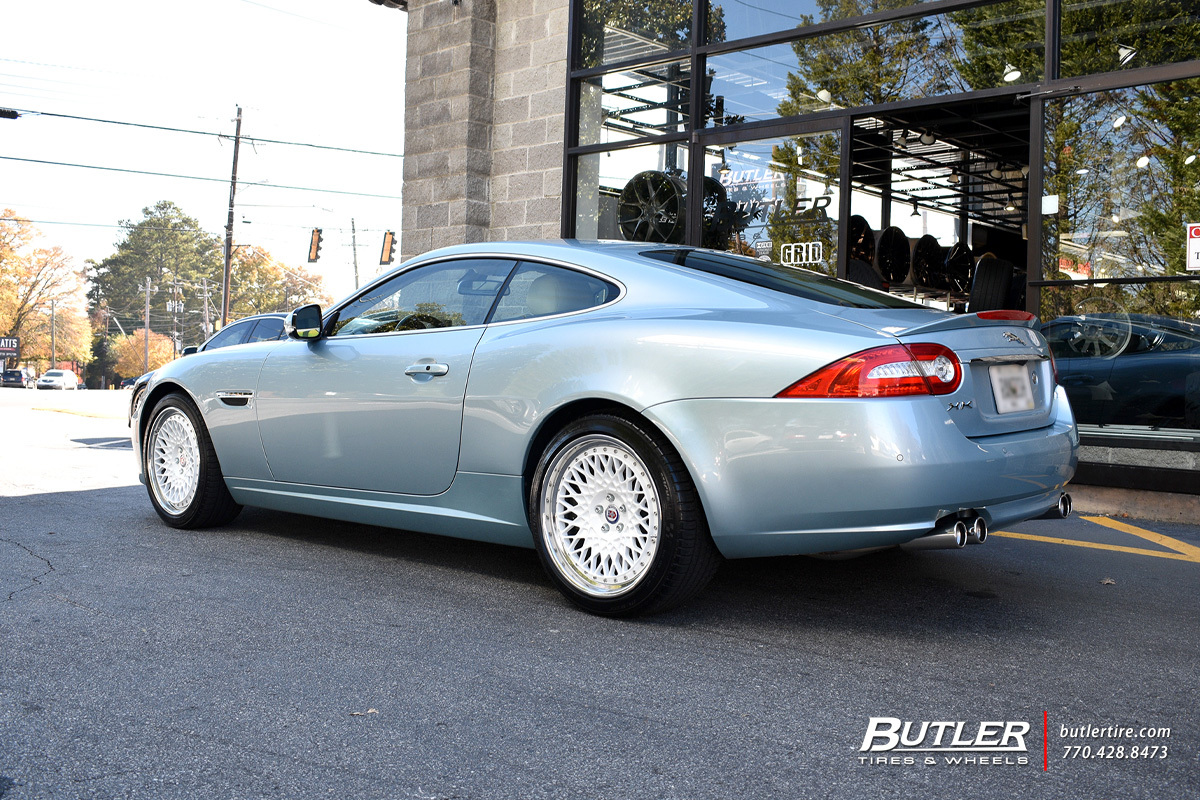 Jaguar XKR with 19in HRE 501 Wheels