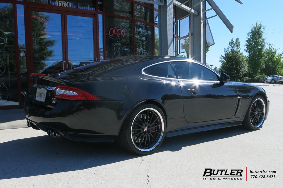 Jaguar XKR with 20in Coventry Whitley Wheels