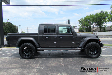 Jeep Gladiator with 20in Black Rhino Ark Wheels