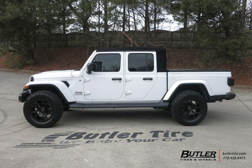 Jeep Gladiator with 20in Black Rhino Overland Wheels