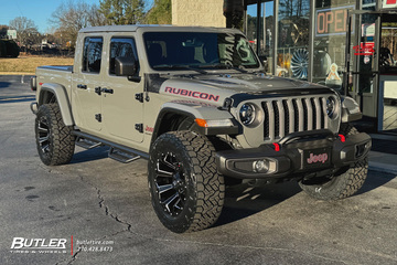 Jeep Gladiator with 20in Fuel Assault Wheels