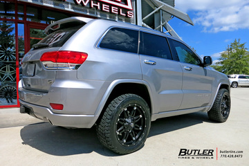 Jeep Grand Cherokee with 20in Fuel Hostage Wheels