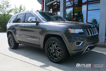Jeep Grand Cherokee with 20in Fuel Maverick Wheels
