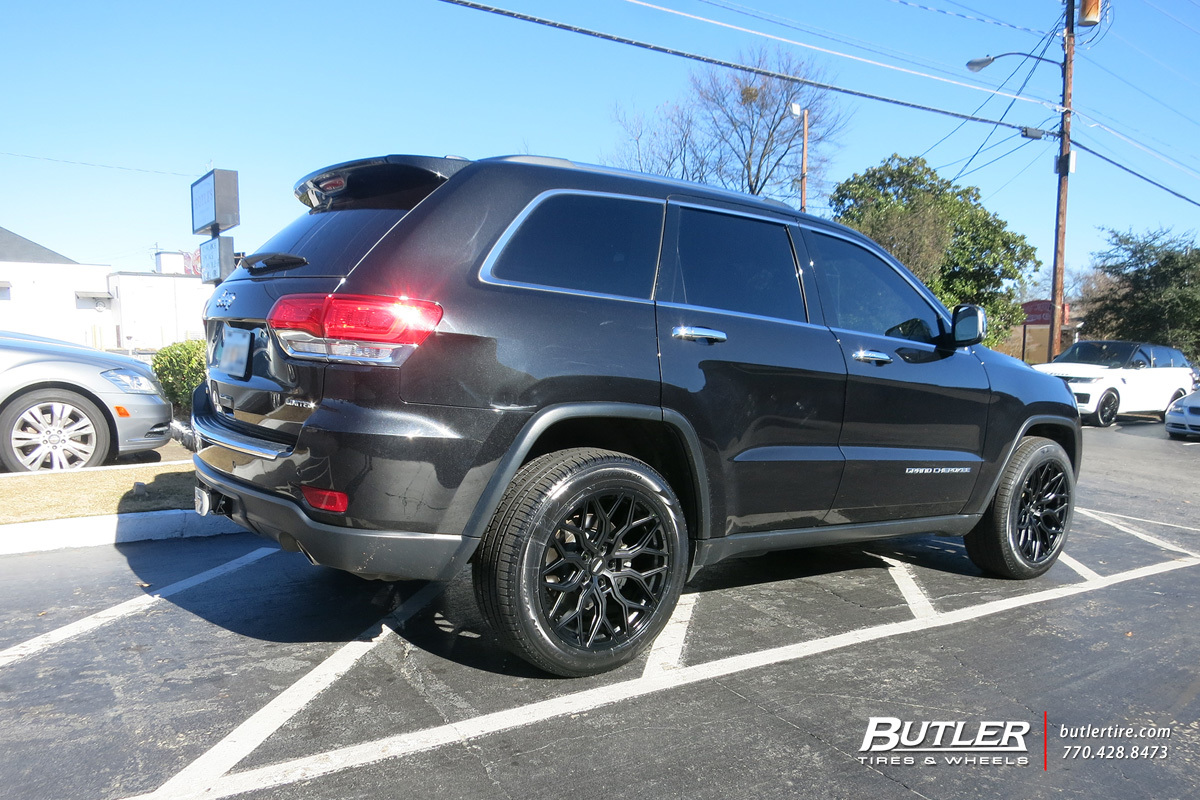 Jeep Grand Cherokee with 20in Vossen HF-2 Wheels