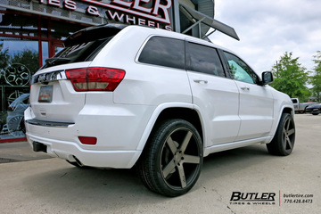 Jeep Grand Cherokee with 22in Niche Milan Wheels