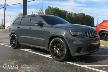 Jeep Grand Cherokee SRT-8 with 22in Forgiato F2.18 Wheels