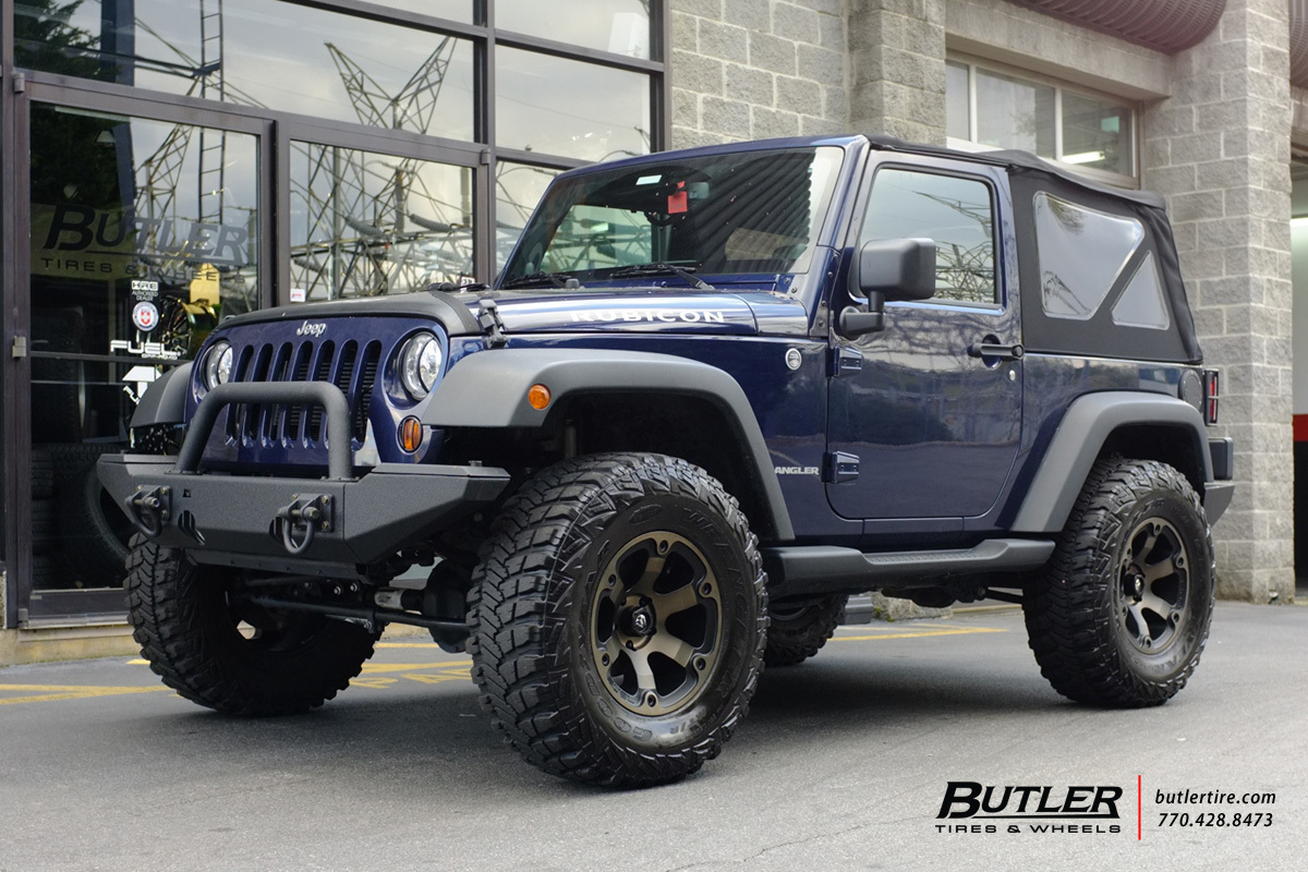 Jeep Wrangler with 17in Fuel Beast Wheels exclusively from Butler Tires and  Wheels in Atlanta, GA - Image Number 8680