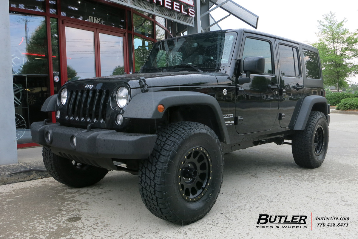 Jeep Wrangler with 17in Method Racing NV Wheels