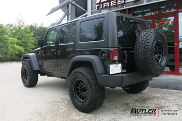 Jeep Wrangler with 17in Method Racing NV Wheels