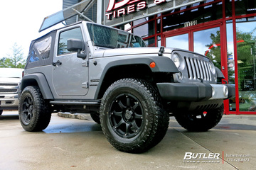 Jeep Wrangler with 18in Fuel Octane Wheels