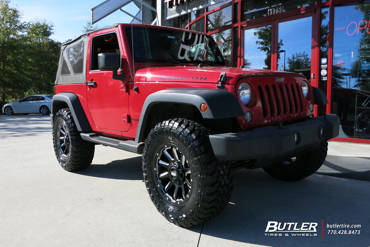 Jeep Wrangler with 18in Grid Offroad GD5 Wheels