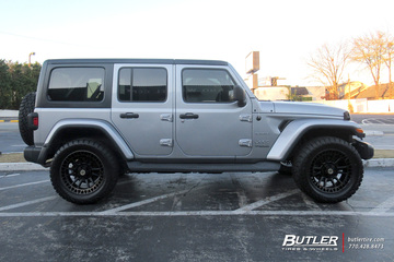 Jeep Wrangler with 20in 4Play S12 Wheels