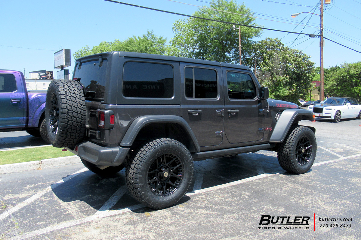 Jeep Wrangler with 20in 4Play S50 Wheels