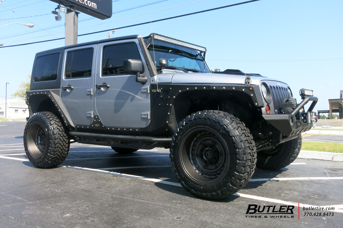 Jeep Wrangler with 20in Black Rhino Armory Wheels exclusively from Butler  Tires and Wheels in Atlanta, GA - Image Number 10639