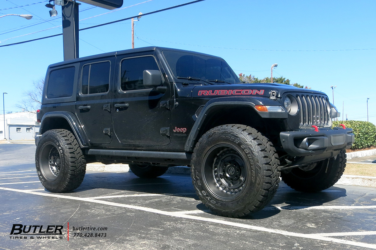 Jeep Wrangler with 20in Black Rhino Armory Wheels exclusively from Butler  Tires and Wheels in Atlanta, GA - Image Number 11812