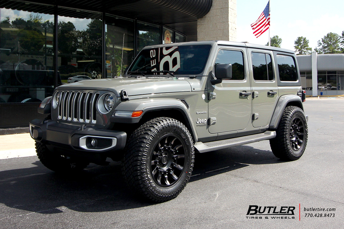 Jeep Wrangler with 20in Black Rhino Mission Wheels exclusively from Butler  Tires and Wheels in Atlanta, GA - Image Number 12121