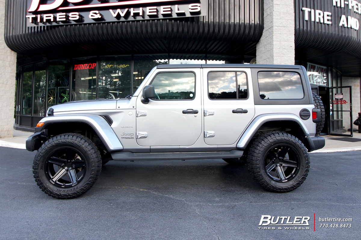 Jeep Wrangler with 20in Black Rhino Recon Wheels exclusively from Butler  Tires and Wheels in Atlanta, GA - Image Number 12017