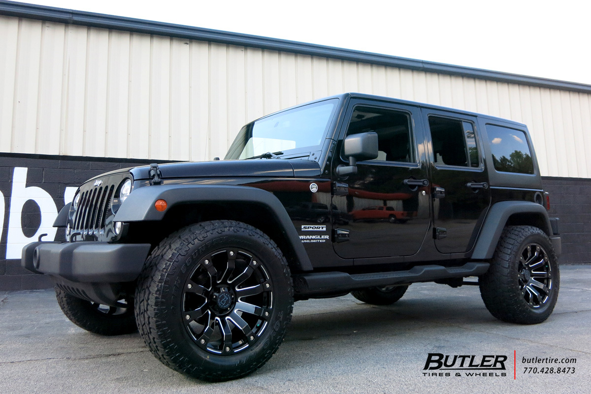 Jeep Wrangler with 20in Black Rhino Selkirk Wheels exclusively from Butler  Tires and Wheels in Atlanta, GA - Image Number 10482
