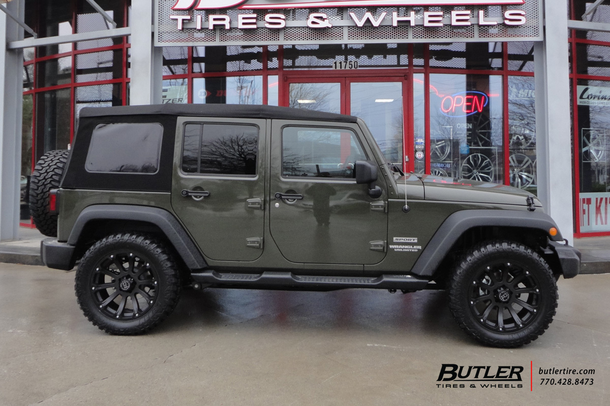 Jeep Wrangler with 20in Black Rhino Sidewinder Wheels exclusively from  Butler Tires and Wheels in Atlanta, GA - Image Number 8505