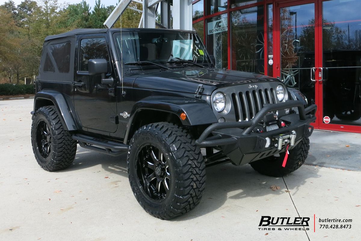Jeep Wrangler with 20in Black Rhino Sierra Wheels exclusively from Butler  Tires and Wheels in Atlanta, GA - Image Number 9220