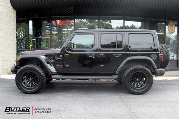 Jeep Wrangler with 20in Fuel Covert Wheels
