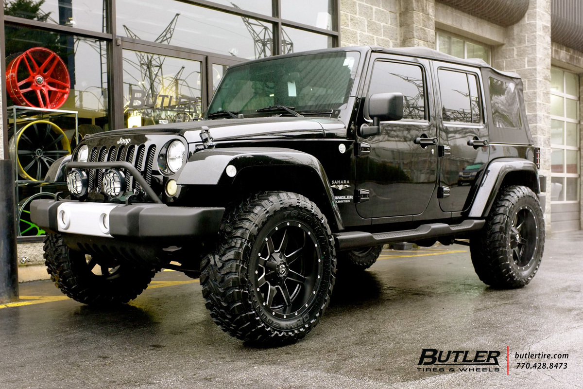 Jeep Wrangler with 20in Fuel Maverick Wheels exclusively from Butler Tires  and Wheels in Atlanta, GA - Image Number 8520