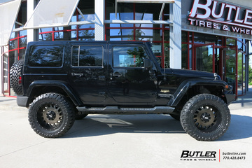 Jeep Wrangler with 20in Grid GD4 Wheels