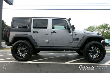 Jeep Wrangler with 20in Moto Metal 970 Wheels