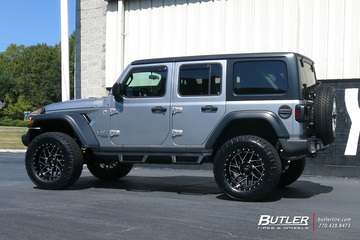 Jeep Wrangler with 20in Moto Metal MO985 Wheels