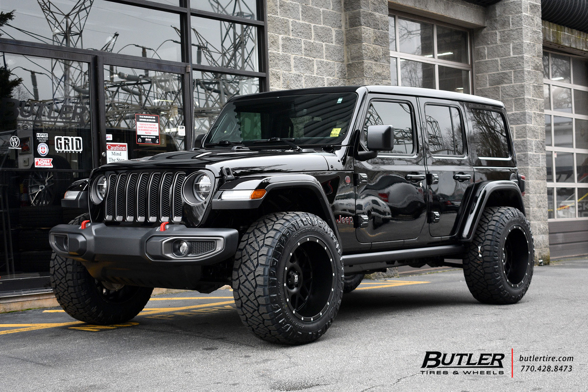 Jeep Wrangler with 20in XD Grenade Wheels