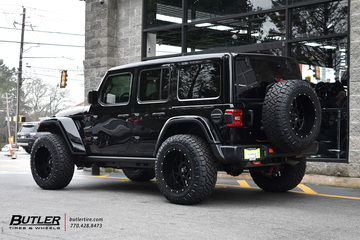 Jeep Wrangler with 20in XD Grenade Wheels