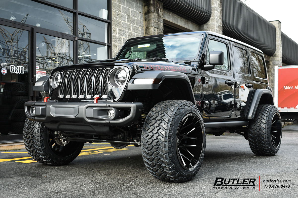 Jeep Wrangler with 22in Dropstar 654 Wheels exclusively from Butler Tires  and Wheels in Atlanta, GA - Image Number 10873