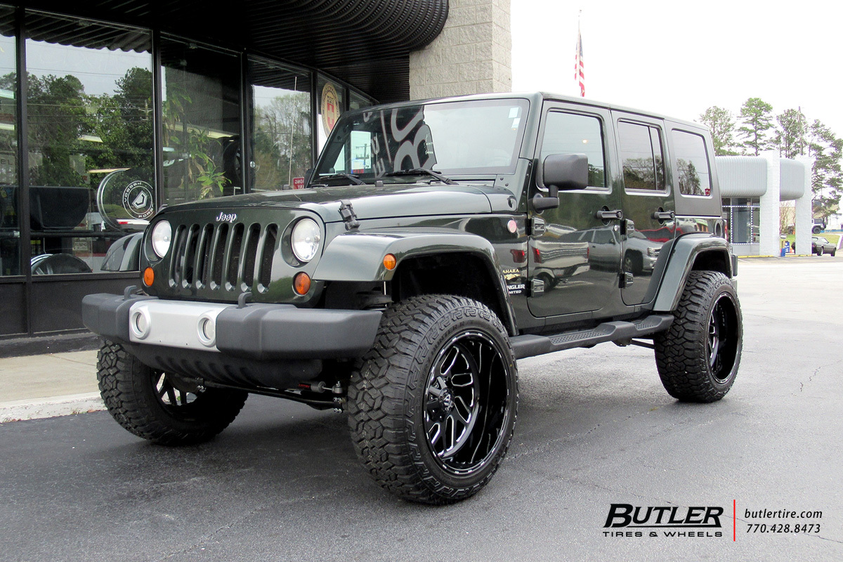 Jeep Wrangler with 22in Fuel Triton Wheels exclusively from Butler Tires  and Wheels in Atlanta, GA - Image Number 12352