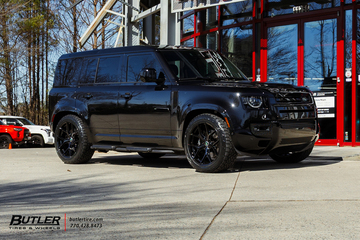 Land Rover Defender with  Vossen HF5 Wheels