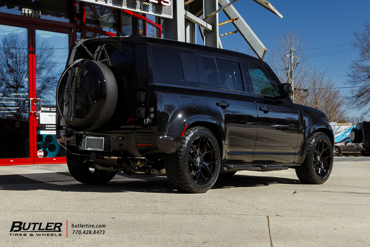 Land Rover Defender with  Vossen HF5 Wheels