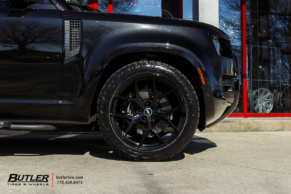 Land Rover Defender with  Vossen HF5 Wheels