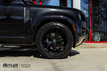 Land Rover Defender with  Vossen HF5 Wheels