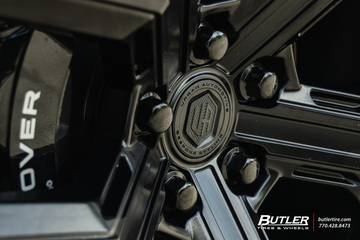 Land Rover Defender with Urban Automotive Body Kit, WX3 Wheels, and Cooper AT3 Tires. 