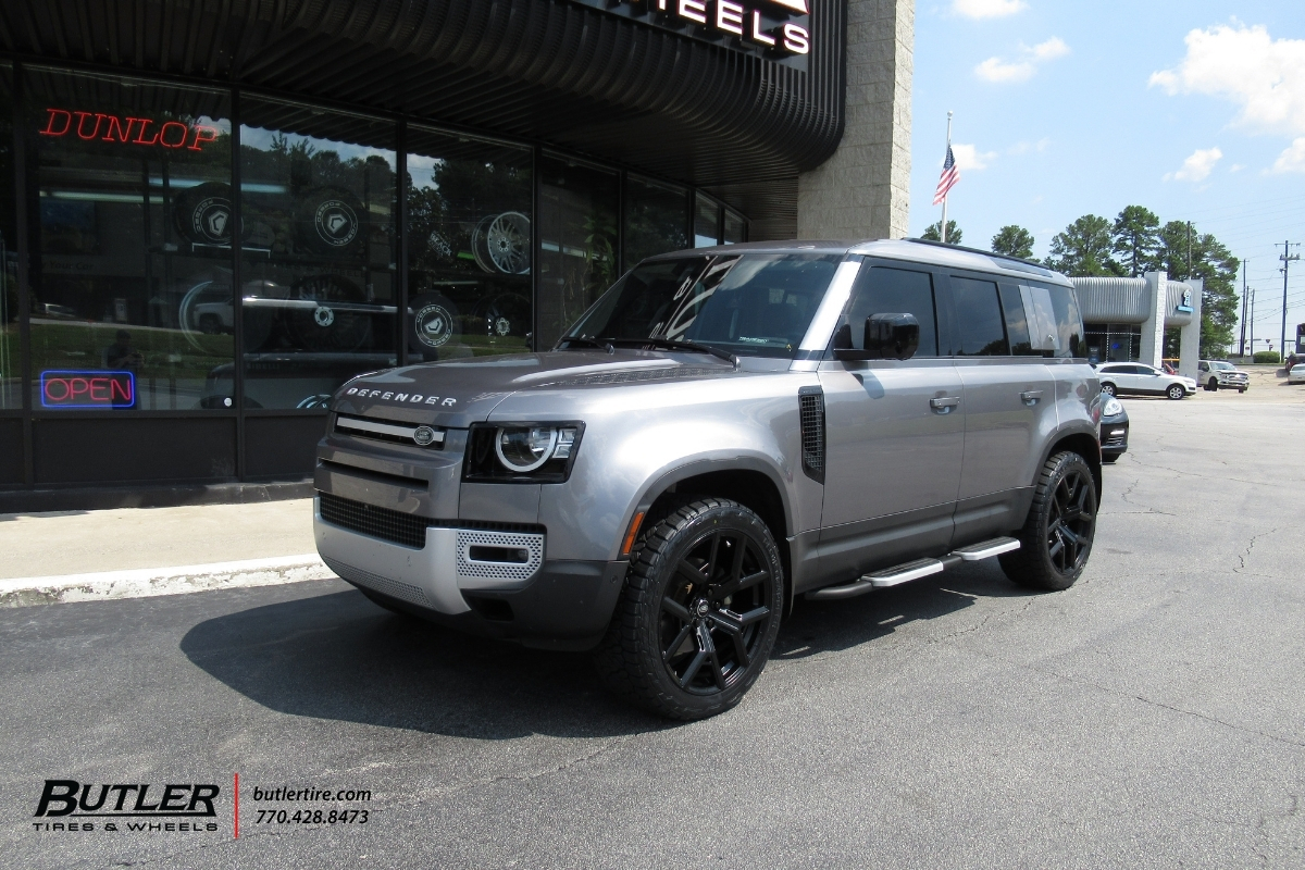 Land Rover Defender 110 with 22in Urban WX2 Wheels