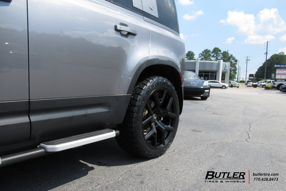 Land Rover Defender 110 with 22in Urban WX2 Wheels