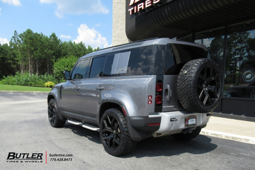 Land Rover Defender 110 with 22in Urban WX2 Wheels