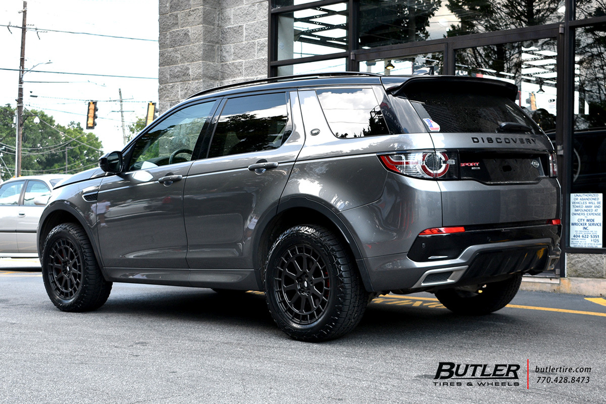 Land Rover Discovery with 18in Black Rhino Boxer Wheels
