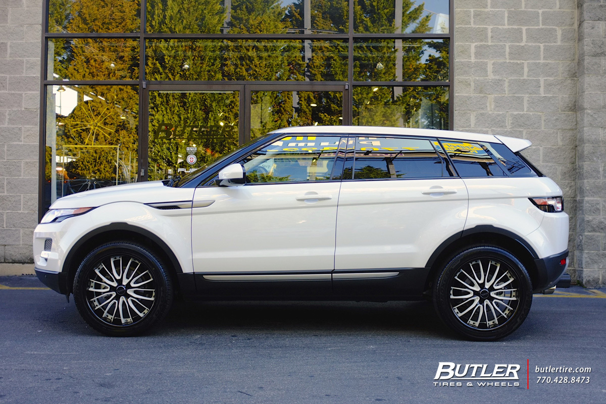 Land Rover Evoque with 20in Savini BS5 Wheels