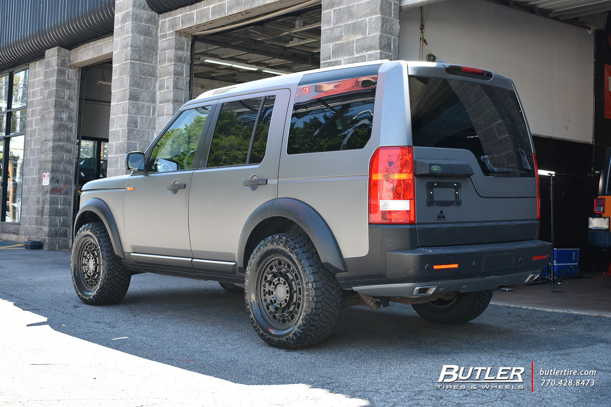 Land Rover LR3 with 18in Black Rhino Arsenal Wheels exclusively from Butler Tires and Wheels in